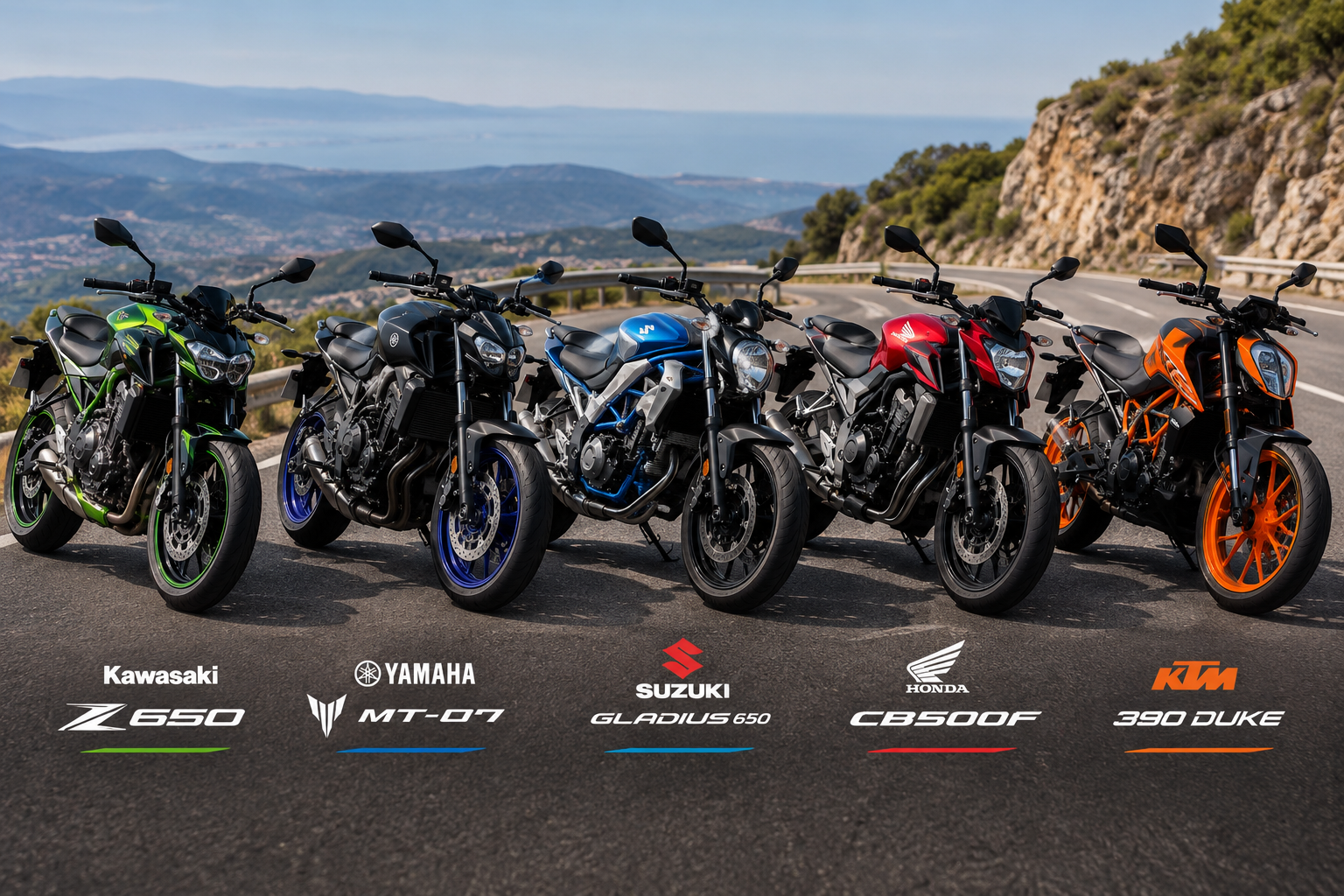 Ranking 2026: Las 5 mejores motos para carnet A2